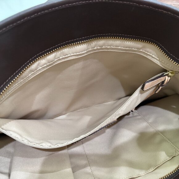 COACH Peyton Shoulder Tote Bag Saffiano Leather 27349 - Picture 10 of 14